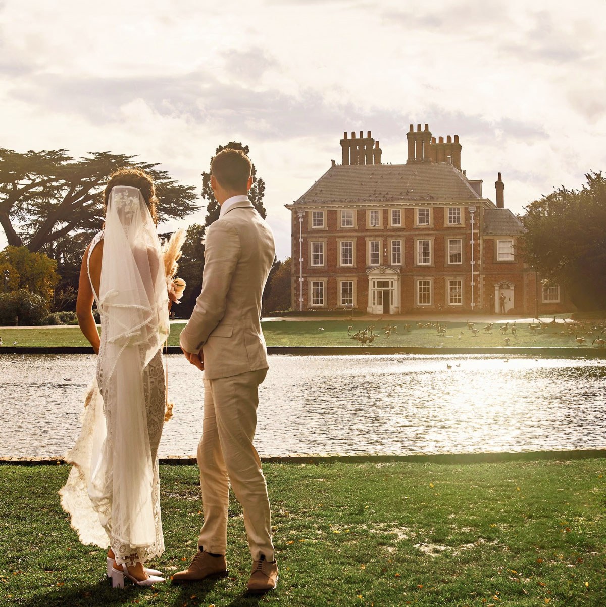 Forty hall wedding