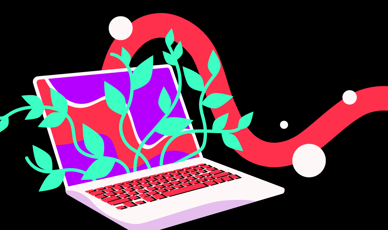 Eco Friendly website thumbnail dark